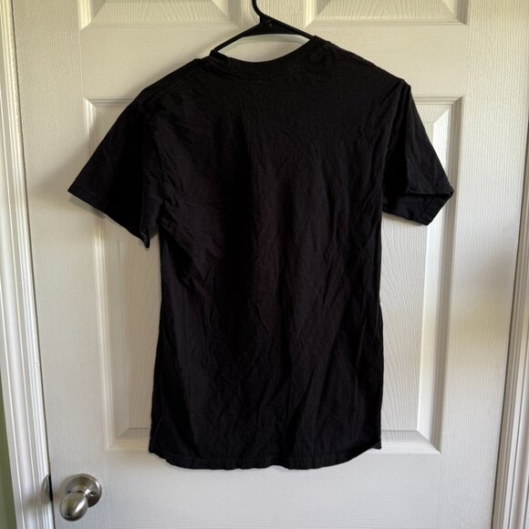 WWE Wrestle Mania VI Ultimate Warrior Macho Man Randy Savage Black T-Shirt Small - Picture 4 of 8